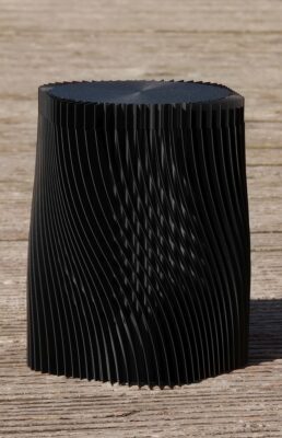 Bio-Urne: Marisol (schwarz)