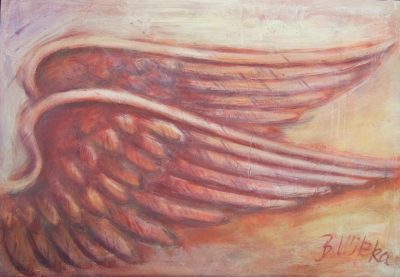 Beflügelung 10 (Acryl auf Leinwand, 100cm x 70cm)