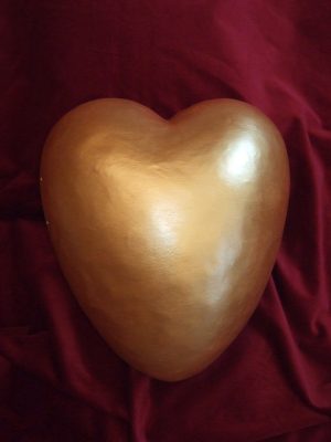 Urne Das Herzlicht (gold)